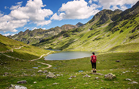 Giglachsee s nosítkem